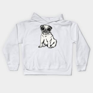 Cool Pug Kids Hoodie